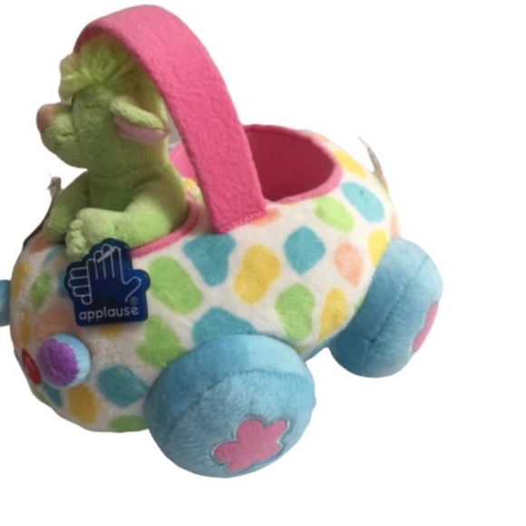 NEW! Applause Kids’ Stuffed Plush Easter Basket - Picture 2 of 6